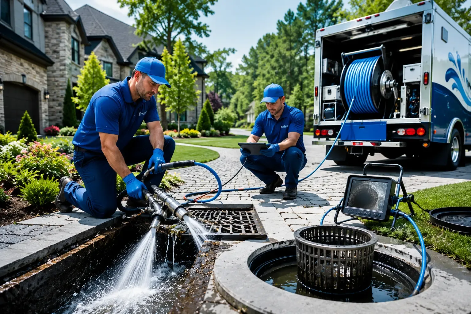 Local outdoor drain cleaning professionals in Elgin, IA